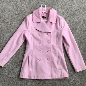 Rue 21 Pink Peacoat